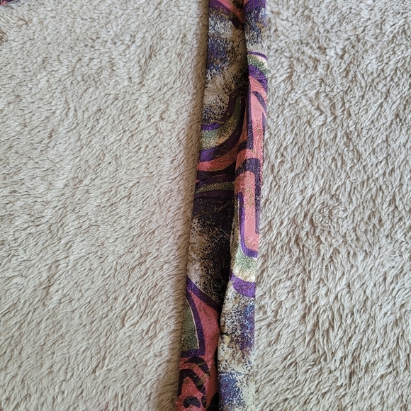 Vintage handmade silk tie - Picture 11 of 13